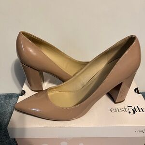 Marc Fisher Women's Tan Block Heels